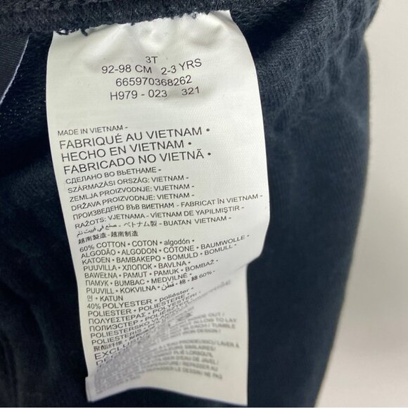 NEW Nike Tech‎ Fleece Sweatpants Kids Size 3T Black 2 to 3 Year Olds Lightweight - Picture 6 of 11